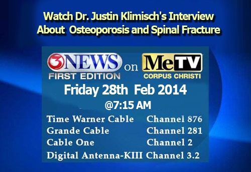Osteoporosis Spinal Fracture by Justin Klimisch, M. D.